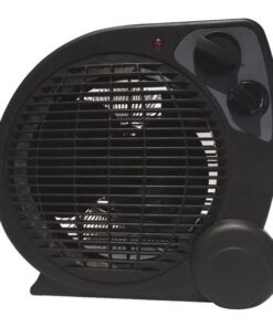 ΑΕΡΟΘΕΡΜΟ ΔΩΜΑΤΙΟΥ 1000W/2000W ΜΑΥΡΟ EUROLAMP – 300-41205