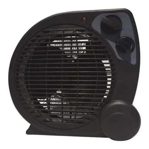 ΑΕΡΟΘΕΡΜΟ ΔΩΜΑΤΙΟΥ 1000W/2000W ΜΑΥΡΟ EUROLAMP – 300-41205