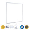 GloboStar® 60370 Χωνευτό LED Panel Linear Frameless Super Slim 60x60cm 48W 5280lm 120° CRI≥85Ra AC 220-240V IP44 Μ60 x Π60 x Υ1.5cm – Θερμό Λευκό 2700K – TÜV Certified Driver – 5 Years Warranty