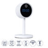 GloboStar® 86006 Rechargeable Table Camera WiFi HD 1080P 160° 1500mAh Two Way Audio Motion Detection & Digital Clock – Επαναφορτιζόμενη Επιτραπέζια Κάμερα WiFi HD 1080P 160° 1500mAh Διπλή Κατέυθυνση Ομιλίας Ανιχνευτή Κίνησης & Ψηφιακό Ρολόι – Λευκό