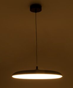 GloboStar® BARON 61253 Κρεμαστή Πλαφονιέρα Οροφής LED CCT 12W 1440lm 120° AC 220-240V – Εναλλαγή Φωτισμού μέσω Διακόπτη On/Off All In One Ψυχρό 6000k+Φυσικό 4500k+Θερμό 2700k Φ25 x Υ8cm – Χάλκινο Πλατίνα – 3 Years Warranty