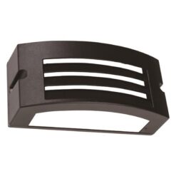 ΑΠΛΙΚΑ ΤΟΙΧΟΥ LM04 ΟΒΑΛ E27 MAX 10W LED 220x99x100 IP54 ΜΑΥΡΗ PRO EUROLAMP – 145-20234