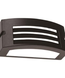 ΑΠΛΙΚΑ ΤΟΙΧΟΥ LM04 ΟΒΑΛ E27 MAX 10W LED 220x99x100 IP54 ΜΑΥΡΗ PRO EUROLAMP – 145-20234