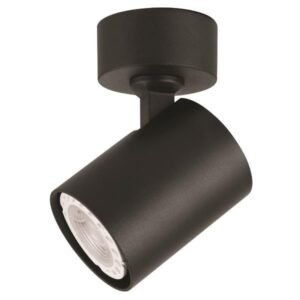 ΣΠΟΤ ΟΡΟΦΗΣ ΜΟΝΟ GU10 S1980 ΜΑΥΡΟ EUROLAMP 144-60003
