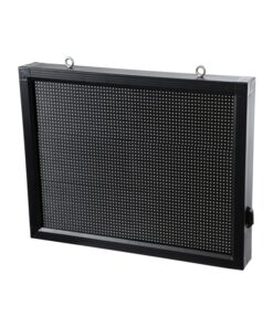 GloboStar® DISPLAY 90801 LED Scrolling Display 64x48cm – Κυλιόμενη Ψηφιακή Πινακίδα / Επιγραφή Μονής Όψης P10 LED SMD AC 220-240V – Λειτουργία μέσω Wi-Fi με Εφαρμογή APP – Αισθήτηρας Θερμοκρασίας και Υγρασίας – Αδιάβροχο IP65 – Μ72 x Π9 x Υ56cm – Πράσινο – 1 Χρόνο Εγγύηση