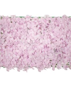 GloboStar® 78320 Συνθετικό Πάνελ Φυλλωσιάς – Κάθετος Κήπος Ορτανσία Λιλά Μ60 x Υ40 x Π5cm