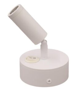 ΣΠΟΤ ΕΞΩΤΕΡΙΚΟ ΚΙΝΗΤΟ “ARISTON 1” 3W LED 3000K ΛΕΥΚΟ PLUS EUROLAMP 145-25210