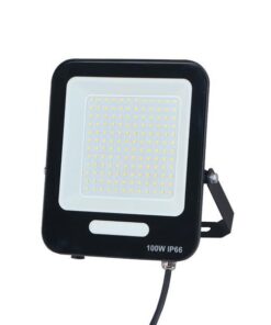 ΠΡΟΒΟΛΕΑΣ LED SMD 100W ΜΑΥΡΟΣ IP66 3000K PLUS EUROLAMP – 147-69017