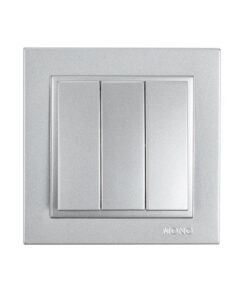 ΔΙΑΚΟΠΤΗΣ ΤΡΙΠΛΟΣ ΑΠΛΟΣ ΑΣΗΜΙ EUROLAMP – 152-10408