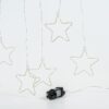 ΚΟΥΡΤΙΝΑ, 184 MINI LED, ΜΕ 8 ΜΕΤΑΛΛΙΚΑ ΑΣΤΕΡΙΑ 12cm, ΜΕ ΜΕΤΑΣΧΗΜΑΤΙΣΤΗ, ΕΠΕΚΤΑΣΗ ΕΩΣ 3, ΔΙΑΦΑΝΟ ΚΑΛΩΔΙΟ, DAY LIGHT LED, 155x175cm, ΠΡΟΕΚΤΑΣΗ ΠΑΡΟΧΗΣ 50cm, IP44 EUROLAMP – 600-11424