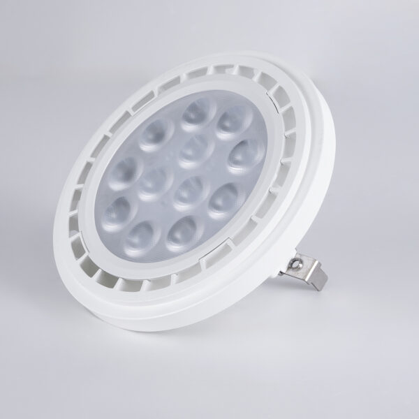 GloboStar® S-40001 Σποτ LED GU5.3 AR111 12W 1200lm 36° AC 220-240V IP20 Φ11 x Υ7cm Ψυχρό Λευκό 6000K Dimmable – 1 Χρόνο Εγγύηση