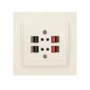 ΠΡΙΖΑ HI-FI ΔΙΠΛΗ ΜΠΕΖ EUROLAMP – 152-10262