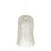ARTE ILLUMINA ΦΩΤΙΣΤΙΚΟ ΚΡΕΜΑΣΤΟ ΜΟΝΟΦΩΤΟ Ε27 MAX 60W 330x610mm RATTAN  ΛΕΥΚΟ EUROLAMP – 144-33026