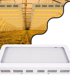 GloboStar® 85953 Grow Light Hydro Full Spectrum LED Φωτιστικό Ανάπτυξης Φυτών Υδροπονικού Θερμοκηπίου SMD 2835 160W 160° AC230V IP54 Εσωτερικού Χώρου για Κάλυψη Επιφάνειας 3m x 3m Πλήρους Φάσματος Φωτισμού