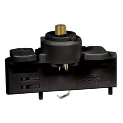 ΑΝΤΑΠΤΟΡΑΣ ΡΑΓΑΣ 4 ΓΡΑΜΜΩΝ 96X49 ΜΑΥΡΟΣ EUROLAMP – 145-59147