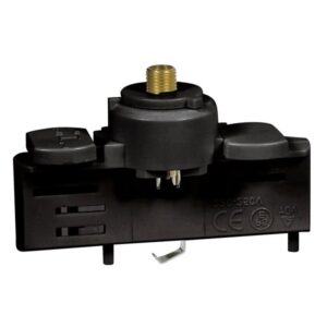 ΑΝΤΑΠΤΟΡΑΣ ΡΑΓΑΣ 4 ΓΡΑΜΜΩΝ 96X49 ΜΑΥΡΟΣ EUROLAMP – 145-59147