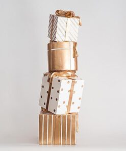 ΠΥΡΓΟΣ ΔΩΡΩΝ, ΛΕΥΚΟ-ΣΑΜΠΑΝΙ, 71cm EUROLAMP – 600-45445
