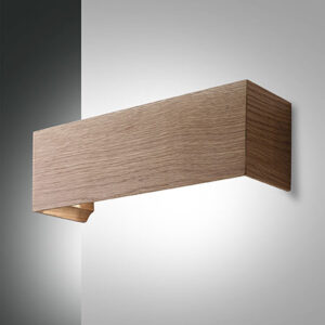 Φωτιστικό Τοίχου  Fabas Luce Badia LED 16W  Ξύλο   1940lm Θερμό 3000K – 3383-21-215
