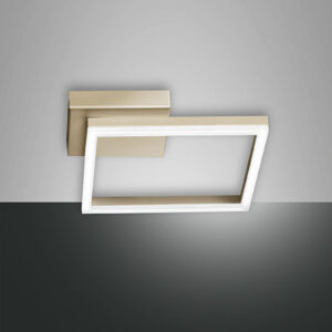 Φωτιστικό Οροφής  Fabas Luce Bard LED 22W  Χρυσό Ματ Dimmable  2160lm Θερμό 3000K – 3394-21-225
