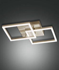 Φωτιστικό Οροφής  Fabas Luce Bard LED 39W  Χρυσό Ματ Dimmable  3880lm Θερμό 3000K – 3394-22-225