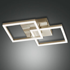 Φωτιστικό Οροφής  Fabas Luce Bard LED 39W  Χρυσό Ματ Dimmable  3880lm Θερμό 3000K – 3394-22-225