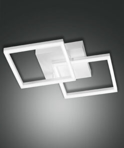 Φωτιστικό Οροφής  Fabas Luce Bard LED 39W  Λευκό Dimmable  4050lm Φυσικό – 3394-29-102