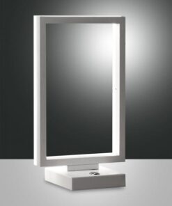Επιτραπέζιο Φωτιστικό   Fabas Luce Bard LED 15W  Λευκό Με Dimmer  1720lm Θερμό 3000K – 3394-30-102