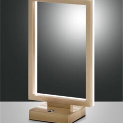 Επιτραπέζιο Φωτιστικό   Fabas Luce Bard LED 15W  Χρυσό Ματ Με Dimmer  1720lm Θερμό 3000K – 3394-30-225
