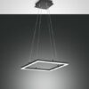 Κρεμαστό Φωτιστικό   Fabas Luce Bard LED 39W  Ανθρακί Dimmable  3880lm Θερμό 3000K – 3394-40-282
