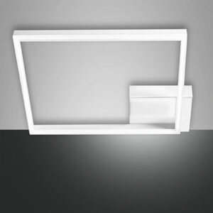 Φωτιστικό Οροφής  Fabas Luce Bard LED 39W  Λευκό Dimmable  3880lm Θερμό 3000K – 3394-61-102