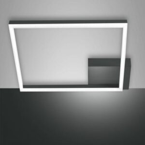 Φωτιστικό Οροφής  Fabas Luce Bard LED 39W  Ανθρακί Dimmable  3880lm Θερμό 3000K – 3394-61-282