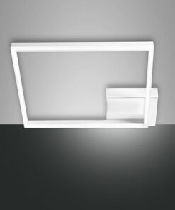 Φωτιστικό Οροφής  Fabas Luce Bard LED 39W  Λευκό Dimmable  4050lm Φυσικό – 3394-62-102