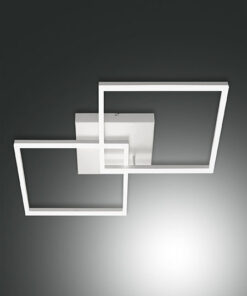 Φωτιστικό Οροφής  Fabas Luce Bard LED 52W  Λευκό Dimmable  5400lm Φυσικό – 3394-66-102