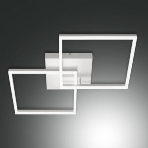 Φωτιστικό Οροφής  Fabas Luce Bard LED 52W  Λευκό Dimmable  5400lm Φυσικό – 3394-66-102