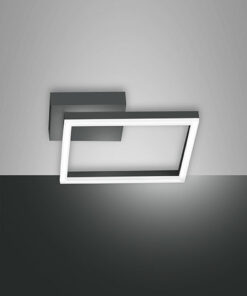 Φωτιστικό Οροφής  Fabas Luce Bard LED 22W  Ανθρακί Dimmable  2250lm Φυσικό – 3394-23-282