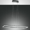 Κρεμαστό Φωτιστικό   Fabas Luce Bard LED 52W  Ανθρακί Dimmable  5400lm Φυσικό – 3394-43-282