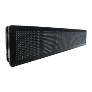 GloboStar® 90303 Κυλιόμενη Ψηφιακή Επιγραφή P10 LED SMD AC 220-240V με Wi-Fi – Αδιάβροχή IP54 – Διπλής Όψης – Μ104 x Π12 x Υ20cm Μπλε