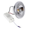 GloboStar® DARKO 60382 Σποτ LED Indirect Anti-Glare AR111 14W 1638lm 40° AC 220-240V IP20 Φ11.1 x Υ6.6cm Φυσικό Λευκό 4500K Dimmable – Bridgelux High Lumen COB Gen2 – TÜV Certified Driver – 5 Years Warranty