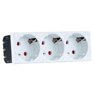 ΠΡΙΖΑ ΣΟΥΚΟ ΤΡΙΠΛΗ 16Α EUROLAMP – 160-16011