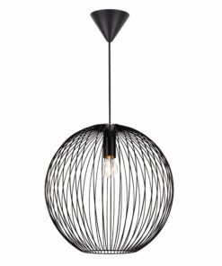 Nordlux Beroni 35 Κρεμαστό Μαύρο E27  Μεταλλικό –  2213303003