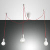 Κρεμαστό Φωτιστικό   Fabas Luce Blog 3X E27 Λευκό     – 3473-47-102