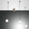 Κρεμαστό Φωτιστικό   Fabas Luce Blog LED  15W  Χρυσό Ματ Dimmable  1510lm Θερμό 3000K – 3472-47-225