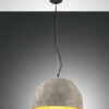 Κρεμαστό Φωτιστικό   Fabas Luce Bloom E27 Γκρι     – 3616-40-131