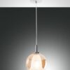 Κρεμαστό Φωτιστικό   Fabas Luce Bretagna E27 Μελί     – 3599-40-125