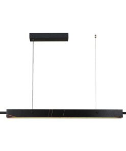 ΦΩΤΙΣΤΙΚΟ ΚΡΕΜΑΣΤΟ ΓΡΑΜΜΙΚΟ LED 20W ΜΑΥΡΟ 3 CCT EUROLAMP – 144-16020