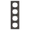 ΠΛΑΙΣΙΟ 4 ΘΕΣΕΩΝ ΜΑΥΡΟ EUROLAMP – 152-10383