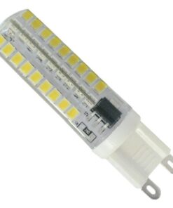 GloboStar® 115097 Λάμπα G9 LED SMD 2835 5.5W 530lm 320° AC 230V Σιλικόνης Dimmable Ψυχρό Λευκό 6000K