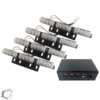 Εξωτερικά Φώτα Οδικής Βοήθειας STROBO LED 4×3 36W 10-30V IP65 Αδιάβροχα Λευκό GloboStar 17941