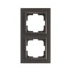 ΠΛΑΙΣΙΟ 2 ΘΕΣΕΩΝ ΜΑΥΡΟ EUROLAMP – 152-10381