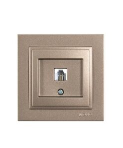 ΠΡΙΖΑ ΤΗΛΕΦΩΝΟΥ MONH RJ 11 LIGHT FUME EUROLAMP – 152-10538